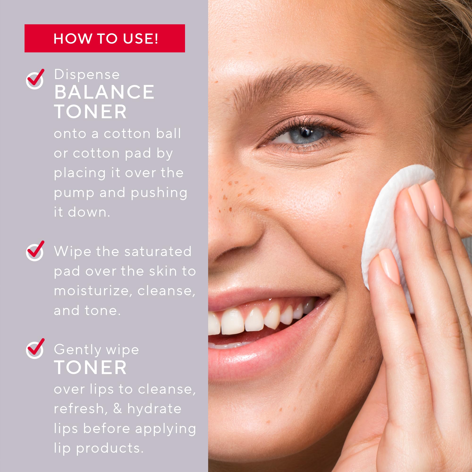 Mirabella Balance Toner for Face – Unscented, Alcohol-Free Hydration for All Skin Types