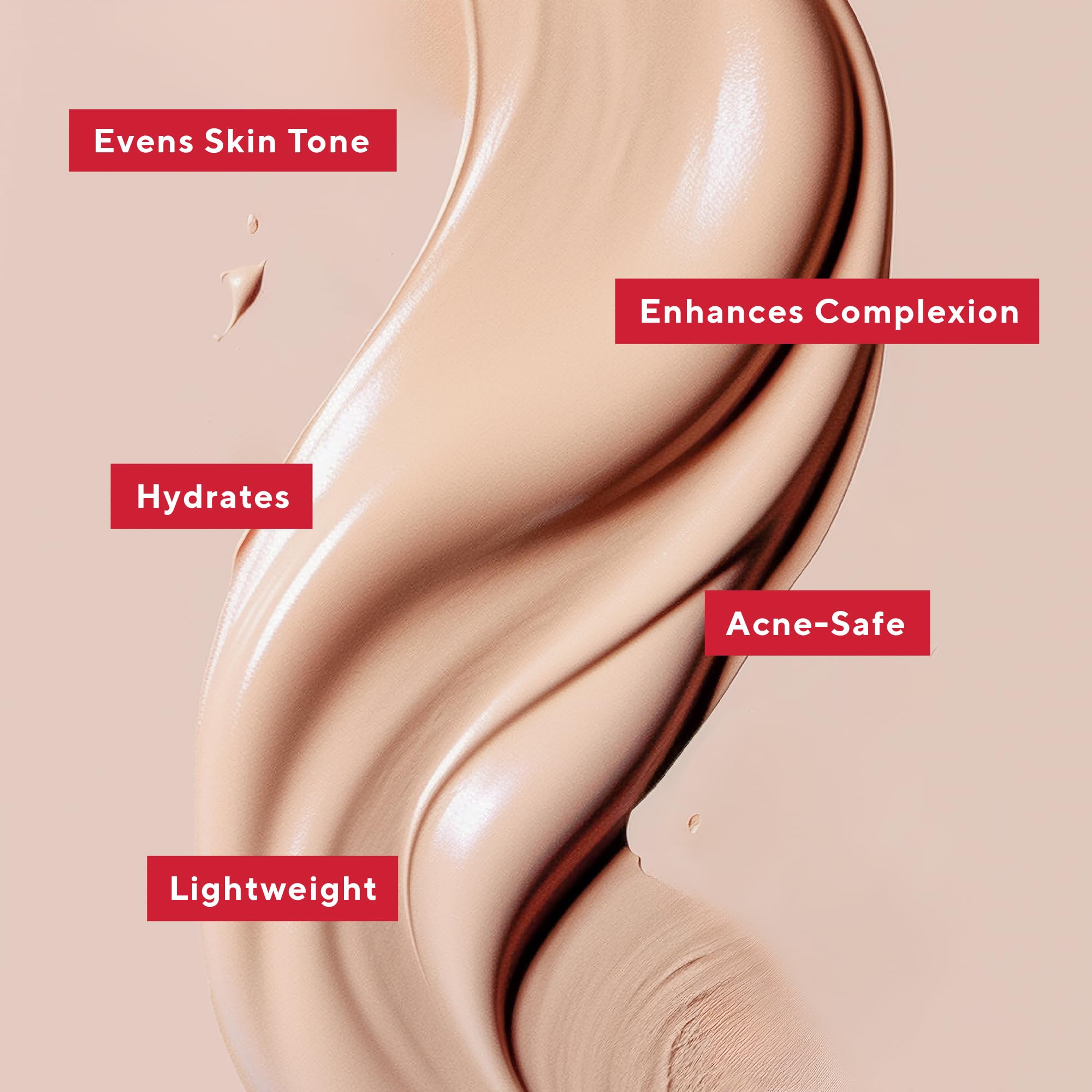 Mirabella Invincible HD Foundation – Moisturizing Full-Coverage Demi-Matte (Mocha VI)