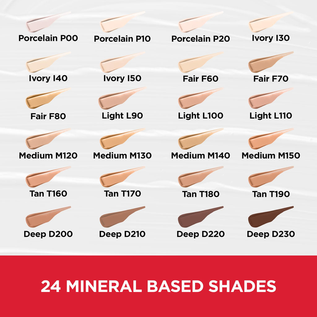 Mirabella Invincible For All Perfecting Under Eye Concealer – Full Coverage Hydrating Concealer Light L110