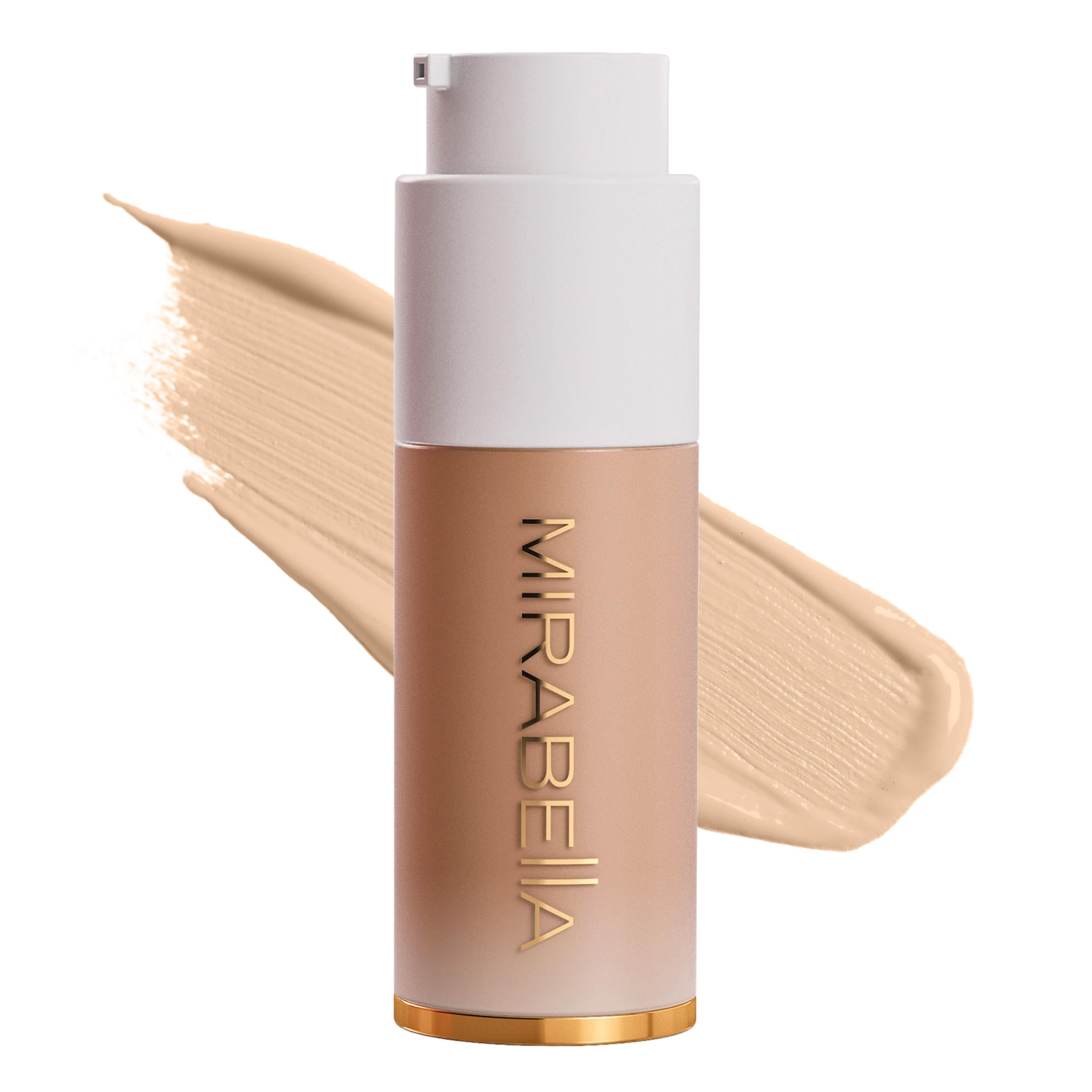 Mirabella Invincible HD Foundation – Moisturizing Full-Coverage Makeup for All Skin Types | MIRABELLA