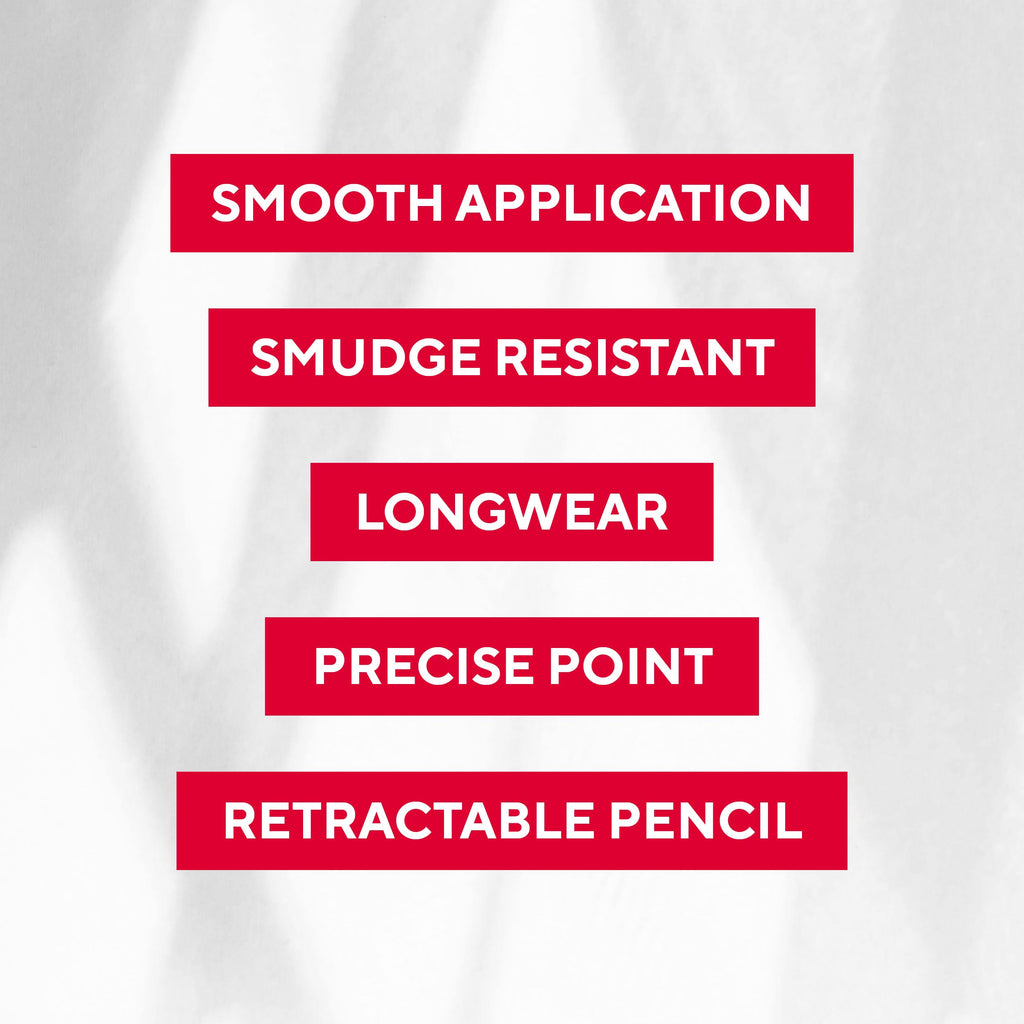 Mirabella Line & Define Lip Definer Lip Pencil — Ultra-C creamy, Moisturizing, Long-Lasting, Built-In Sharpener (Shade Sexy)