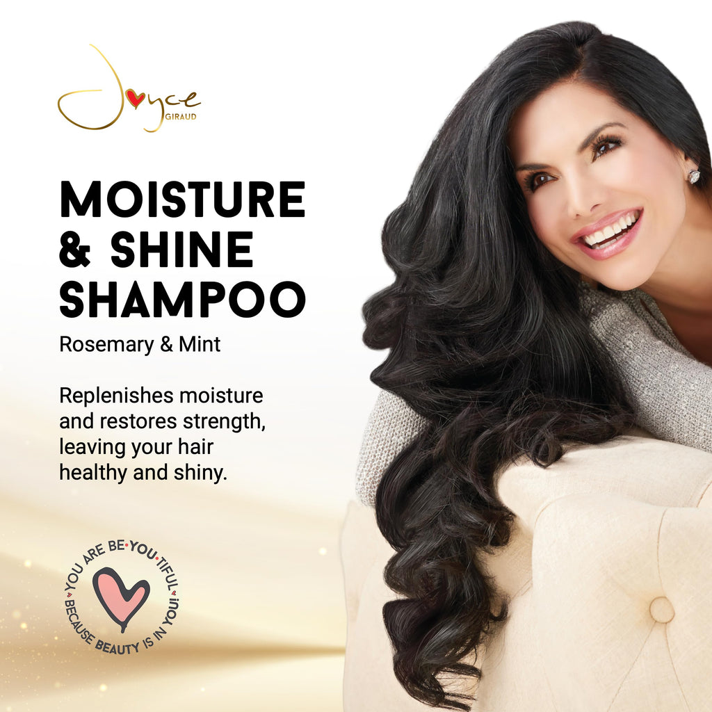 Miracle Elixir Collection Joyce Giraud Moisture & Shine Shampoo – Caribbean Rosemary Mint (8 oz)