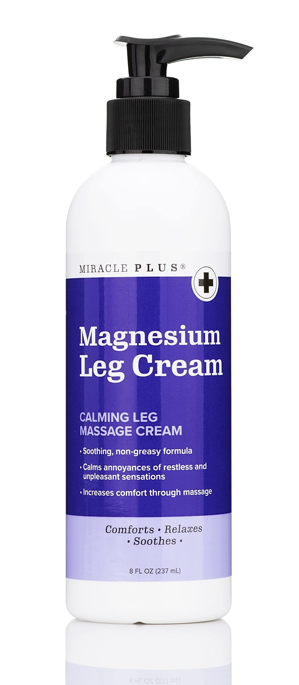 Miracle Plus Magnesium Cream for Leg Relief | Calming Leg Lotion