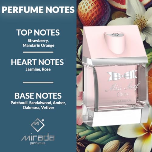 MIRADA Miss Surf Chérie Eau de Parfum (100 ml) – Women’s Fragrance with Fruity Floral Notes