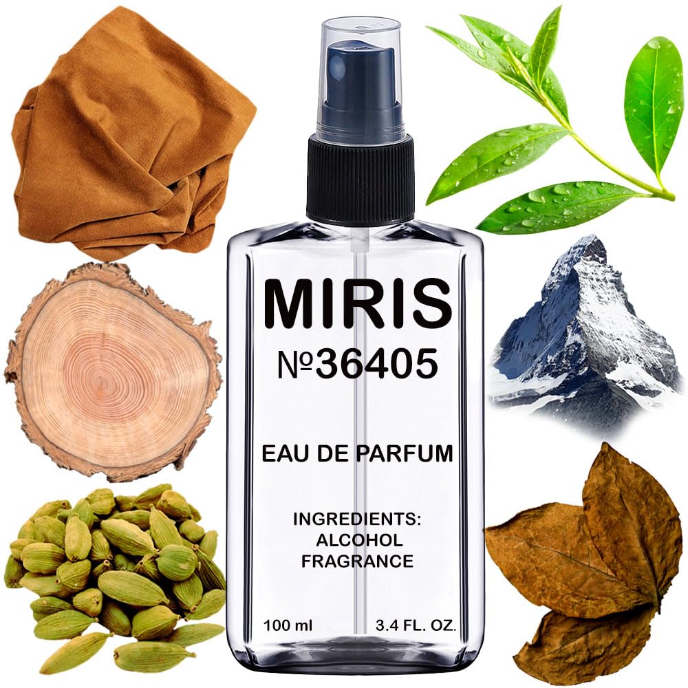 MIRIS No. 36405 Montabaco-Inspired Unisex Eau de Parfum, 3.4 fl oz (100 ml)