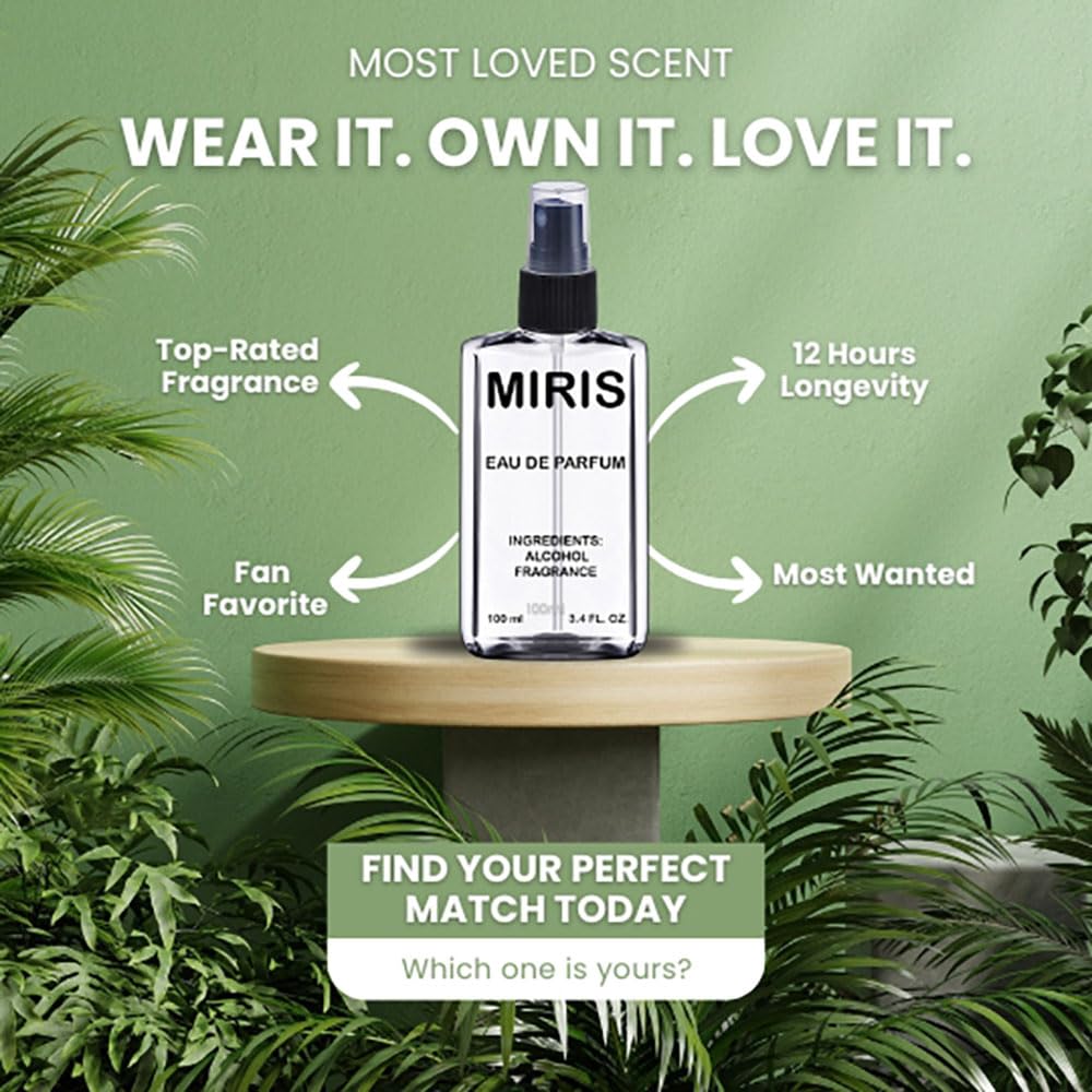 MIRIS No. 36433 – Inspired by Mos Vodka On The Rocks | Unisex Eau de Parfum 3.4 fl oz