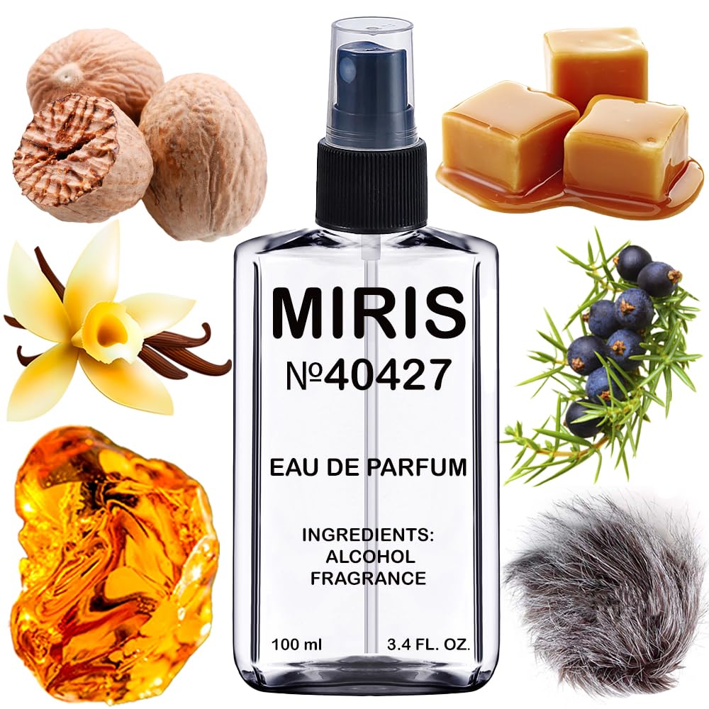 MIRIS No. 40427 Unisex Eau de Parfum – Gourmet Oriental Long-Lasting Scent, 3.4 fl oz / 100 ml