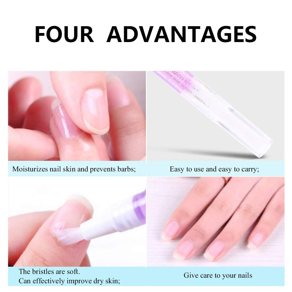 Miss Forever 15Pcs Cuticle Oil Pen Kit – Nail Care & Hangnail Treatment