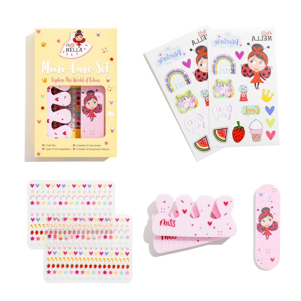 Miss Nella Special Edition GLAMOROUS PICKS Kids Makeup & Nail Polish Set