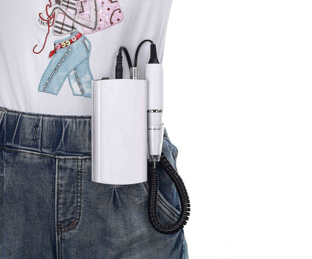 Miss Sweet Portable Nail Drill Machine – Rechargeable Electric Nail File for Acrylic, 0–30000 RPM