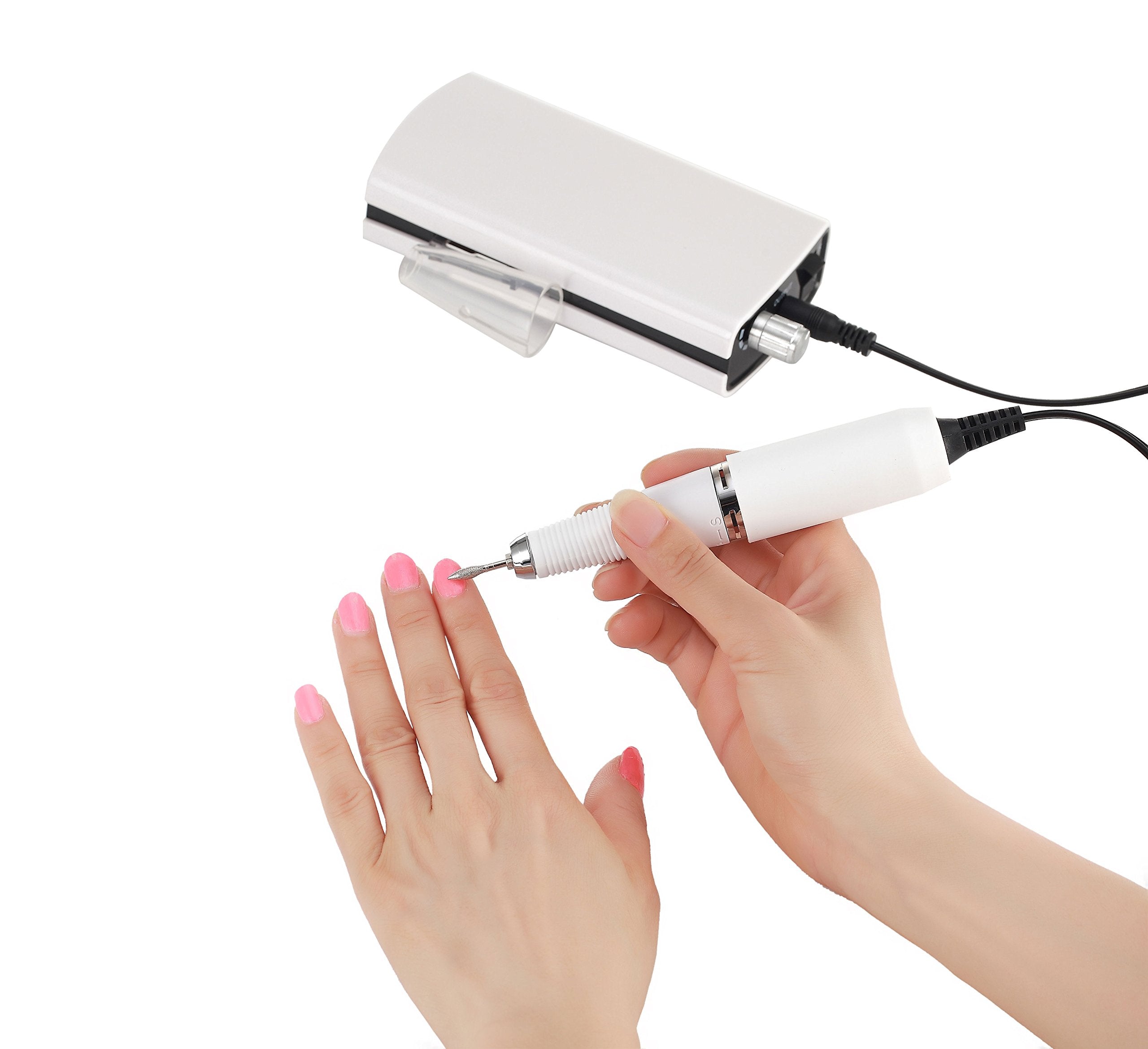 Miss Sweet Portable Nail Drill Machine – Rechargeable Electric Nail File for Acrylic, 0–30000 RPM