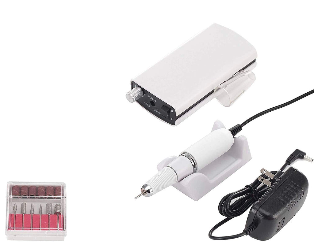 Miss Sweet Portable Nail Drill Machine – Rechargeable Electric Nail File for Acrylic, 0–30000 RPM