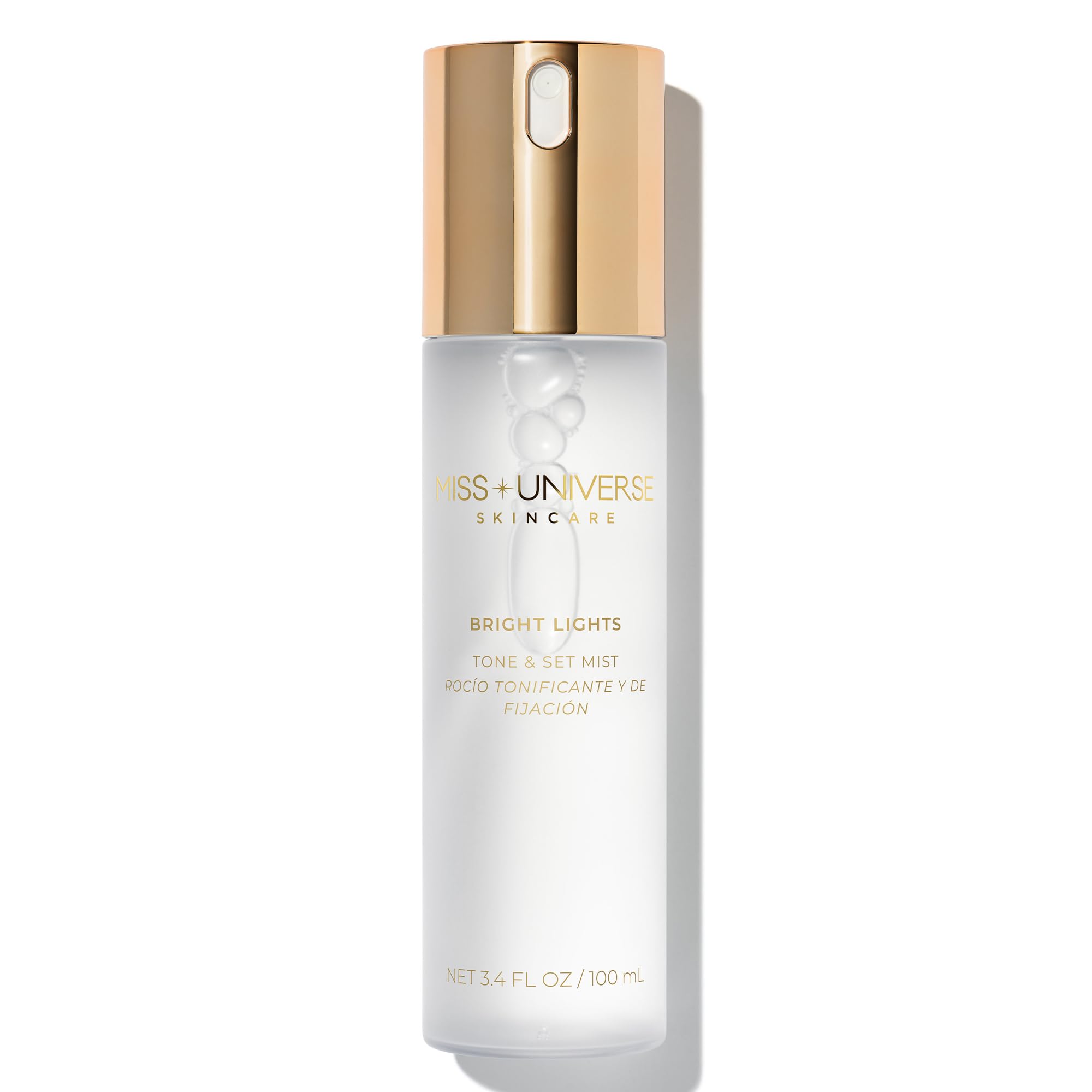 Miss Universe Skincare Bright Lights Toner – 100 mL, Hydrating Vitamin C & Hyaluronic Acid