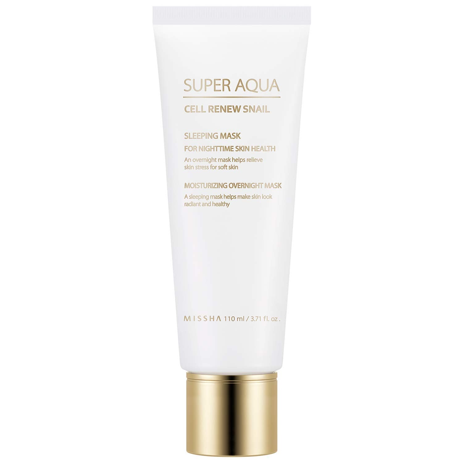 MISSHA Super Aqua Cell Renew Snail Sleeping Mask — Overnight Hydration