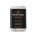 Mistral Mezcal Lime Luxury Bar Soap for Men — Triple-Milled, Made in France, Paraben & Phthalate Free | 8.8 oz
