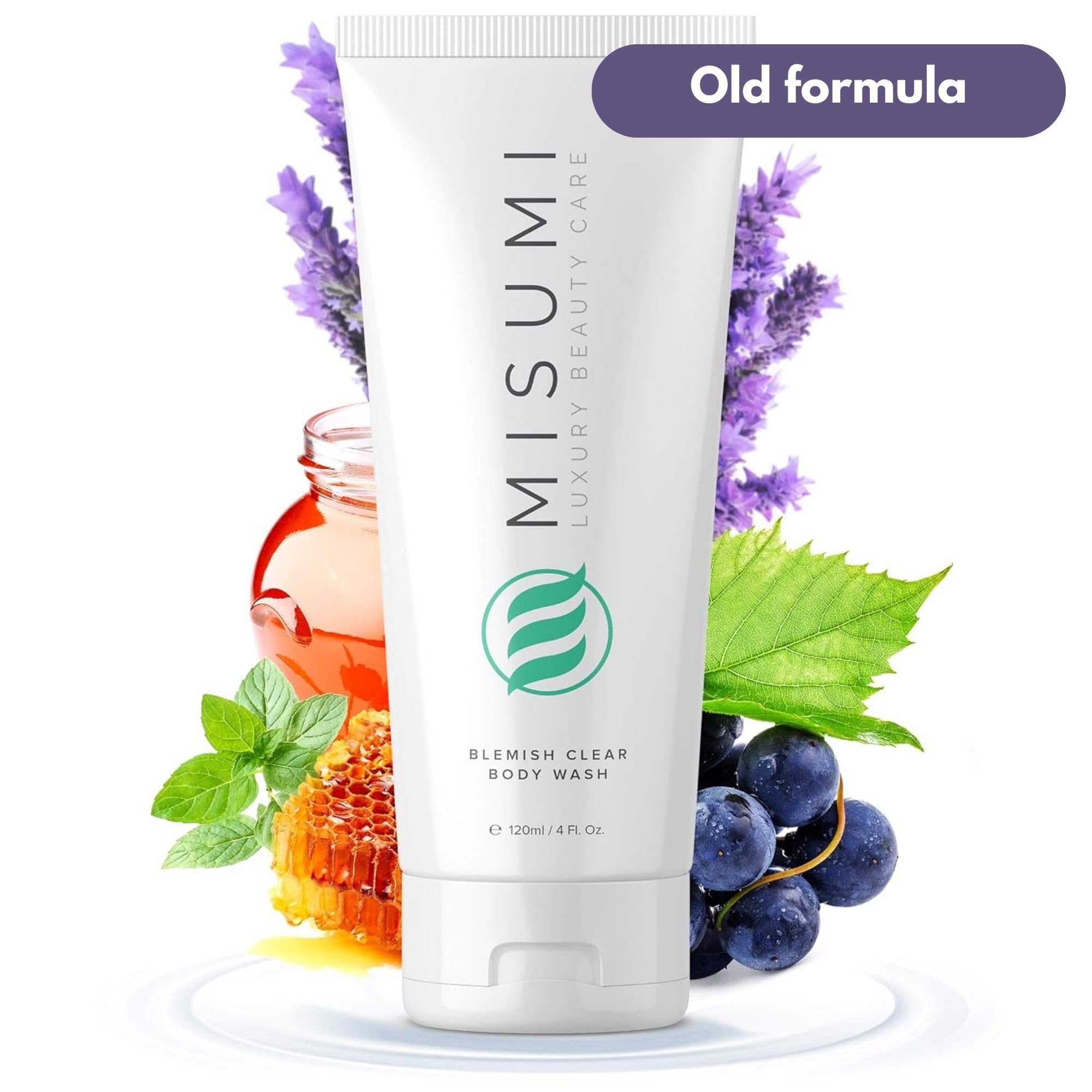 Misumi Acne Body Wash 120ml – KP & Bacne Treatment with Salicylic & Glycolic Acids