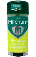 Mitchum Advanced Gel Anti-Perspirant & Deodorant Mountain Air – 3.4 oz, Value Pack (9 bottles)
