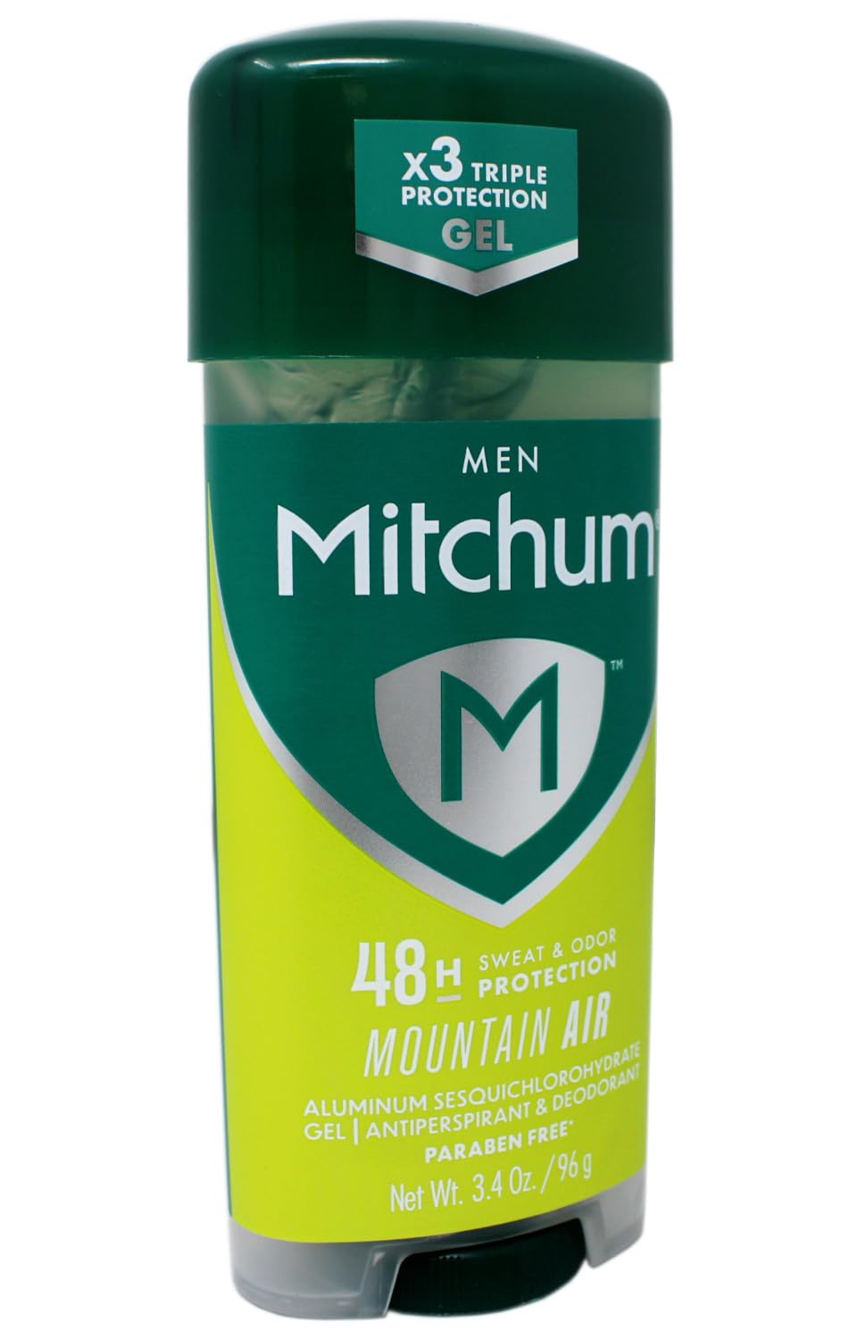 Mitchum Advanced Gel Anti-Perspirant & Deodorant Mountain Air – 3.4 oz, Value Pack (9 bottles)