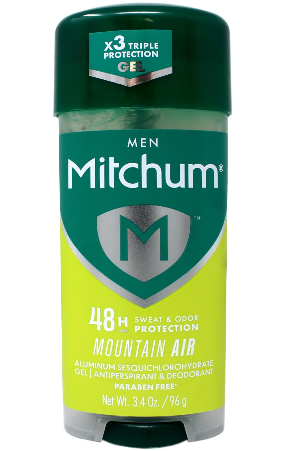 Mitchum Advanced Gel Anti-Perspirant & Deodorant Mountain Air – 3.4 oz, Value Pack (9 bottles)