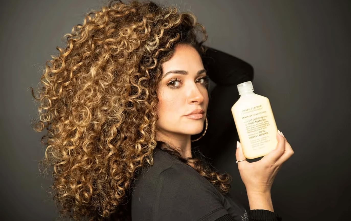 Mixed Chicks Curl Defining Leave-In Conditioner – Pack of 2, 10 oz Each | Curl Hydration & Frizz Control