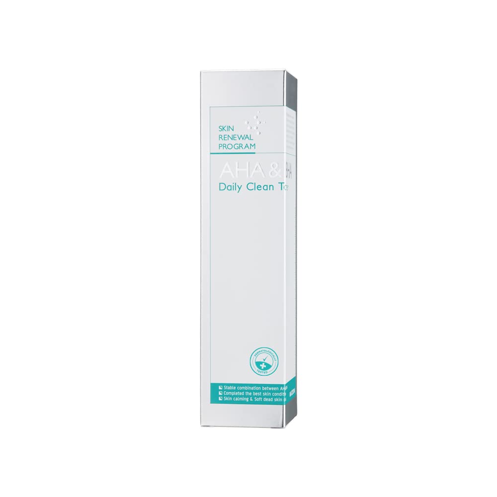 MIZON AHA&BHA Daily Clean Toner – Daily Peel for Smooth, Healthy Skin (5.07 fl oz)