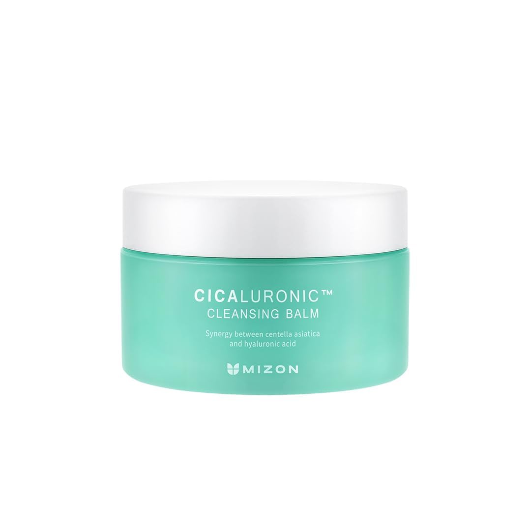MIZON Cicaluronic Cleansing Balm – One-Step Makeup Remover with Centella Asiatica & Hyaluronic Acid