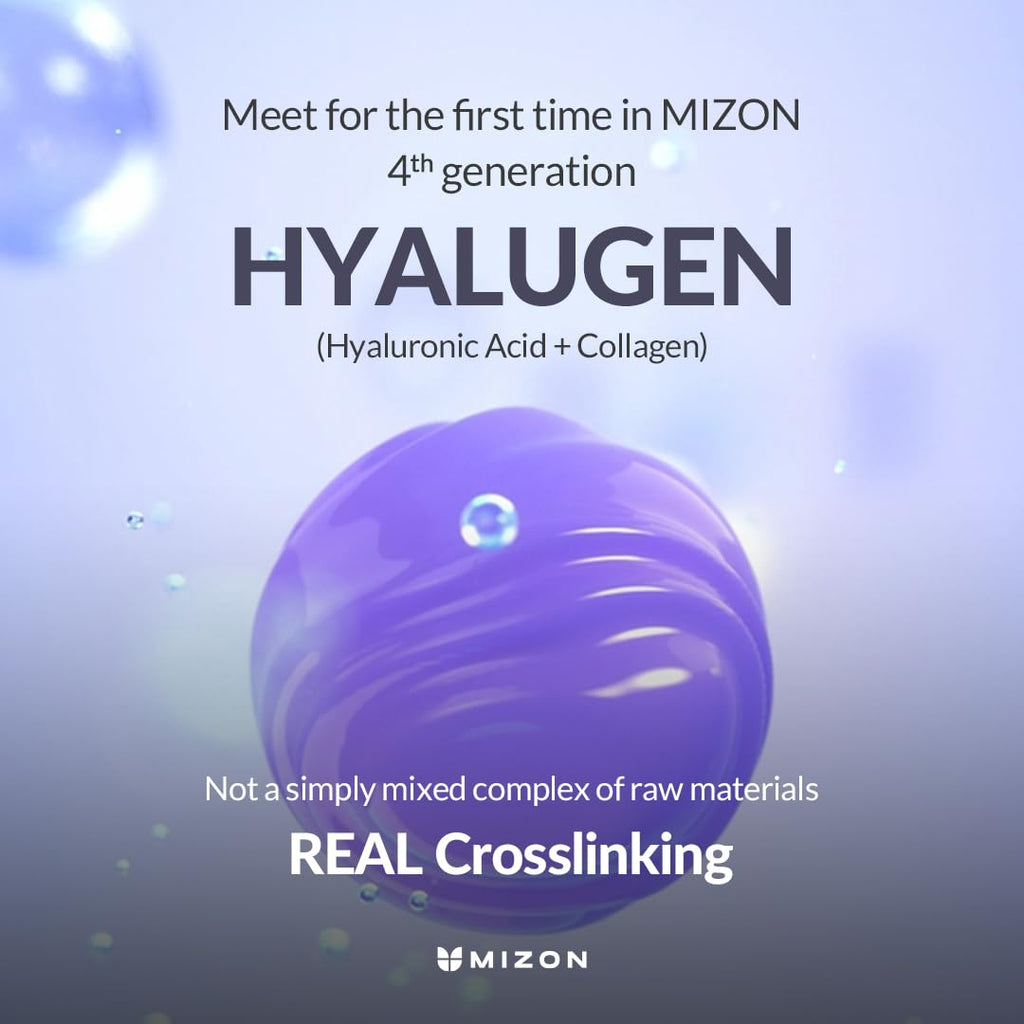 MIZON Hyalugen Pearl Jelly Mask (5 Pack) – Korean Beauty Sheet Mask with Collagen & Hyaluronic Acid