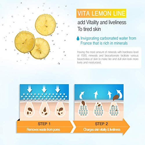 MIZON Vita Lemon Peeling Gel – Exfoliating with Lemon Peel Oil & Sparkling Water (150g)