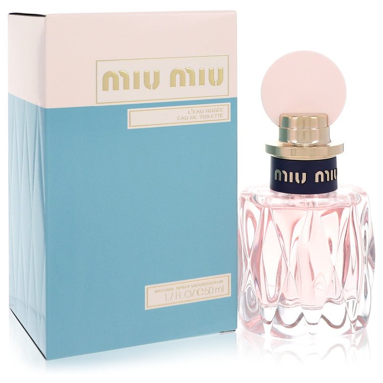 Miu Miu L'eau Rosee Women's Eau De Toilette Spray 1.7 oz / 50 ml