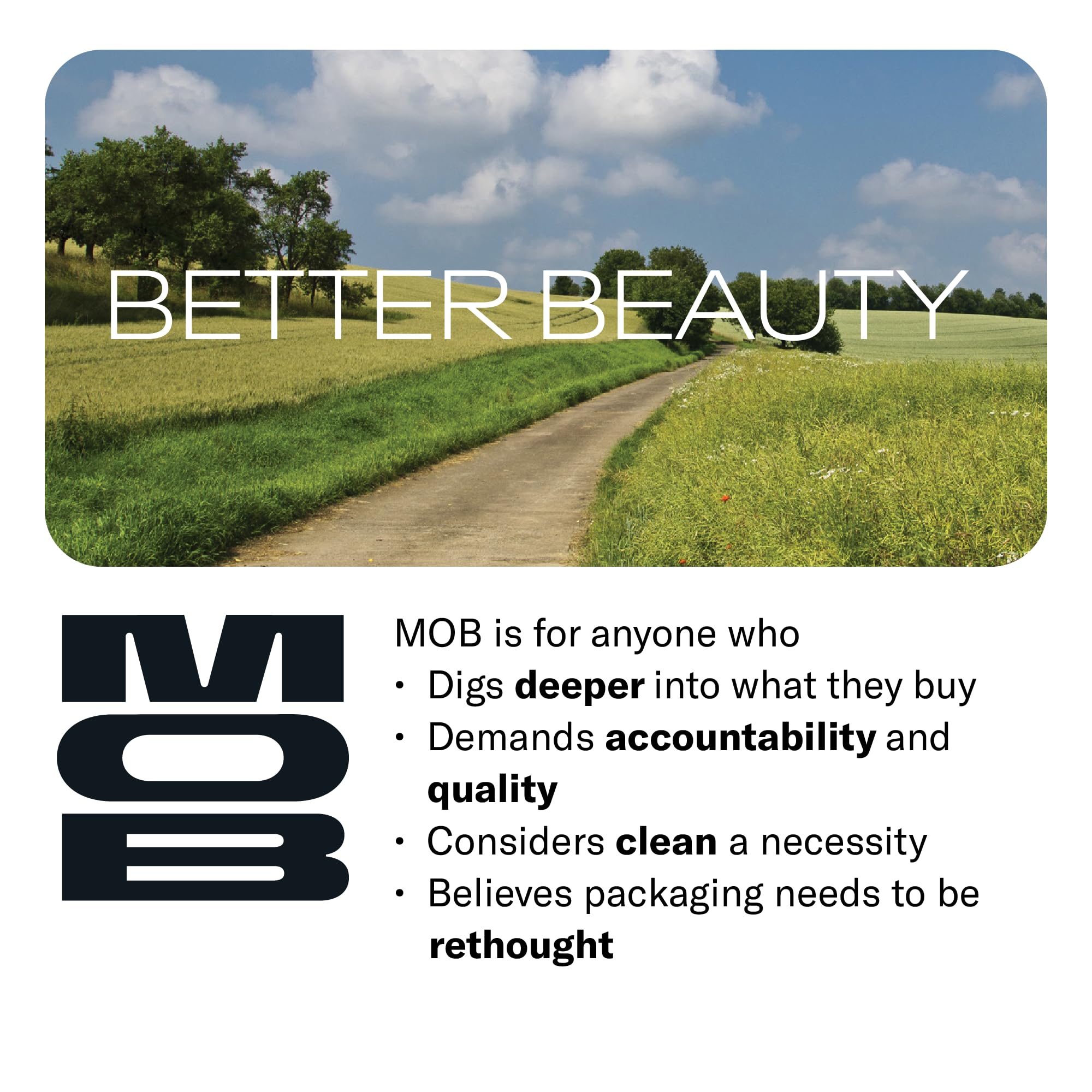MOB Beauty Eyeshadow M18 Matte Milk-Chocolate – Warm Brown, Talc-Free, Vegan & Cruelty-Free