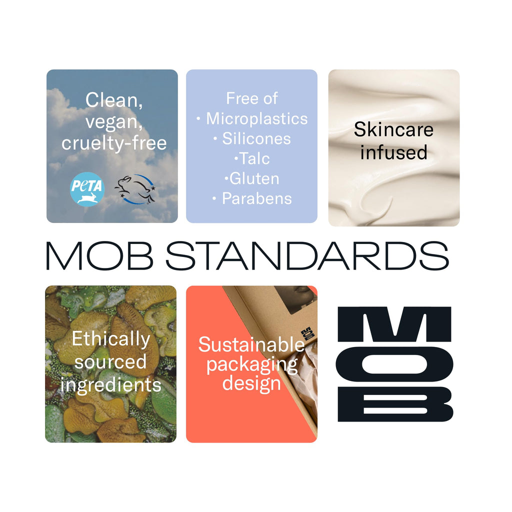 MOB Beauty Eyeshadow M18 Matte Milk-Chocolate – Warm Brown, Talc-Free, Vegan & Cruelty-Free