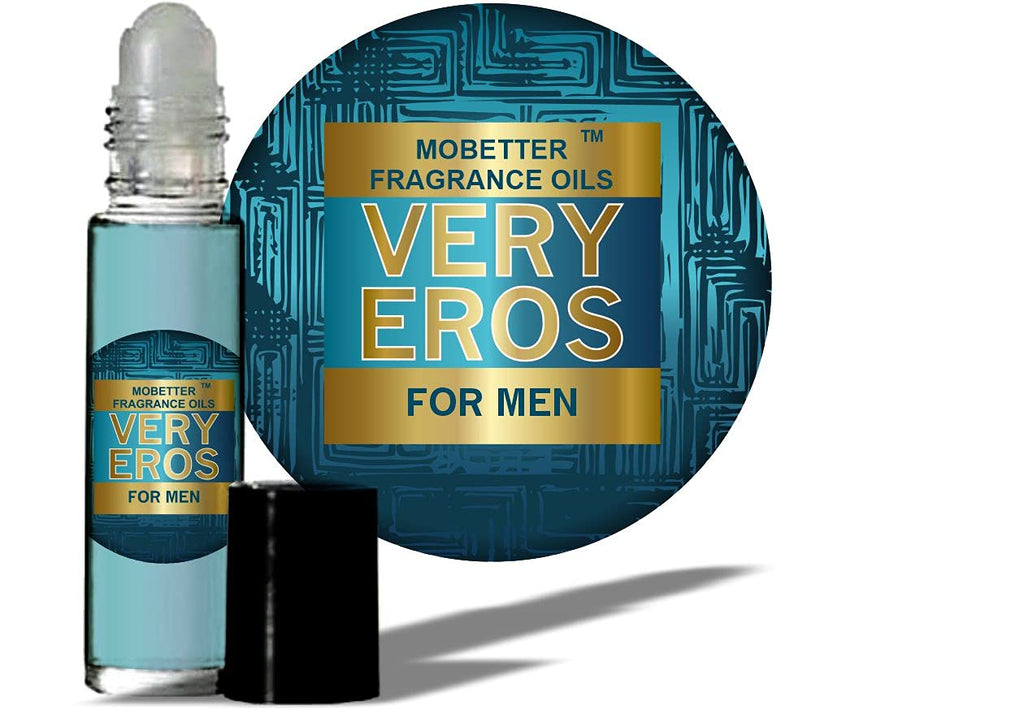 MOBETTER FRAGRANCE OILS - Very Eros Men Cologne Body Oil, Travel Size