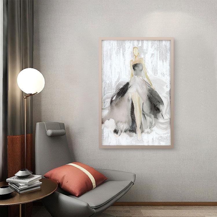 Model Framed Wall Art Print 40*60cm