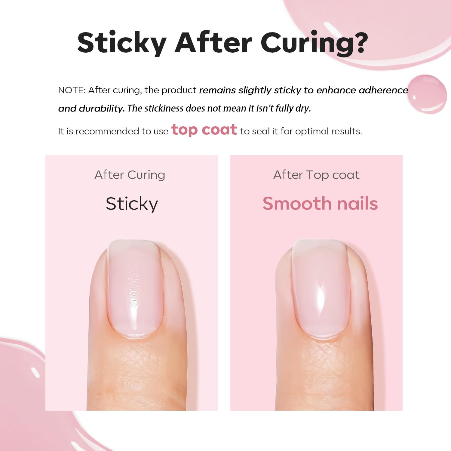 Modelones Builder Nail Gel – 8-in-1 Nude Pink Glitter with Rainbow Iridescent Shine