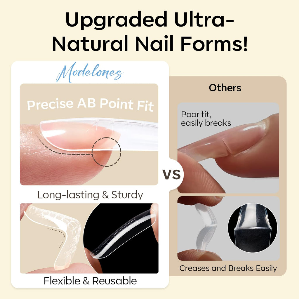 Modelones Hand to Toe Poly Nail Gel Kit — 30 Earthy Tones, Complete Extension Set