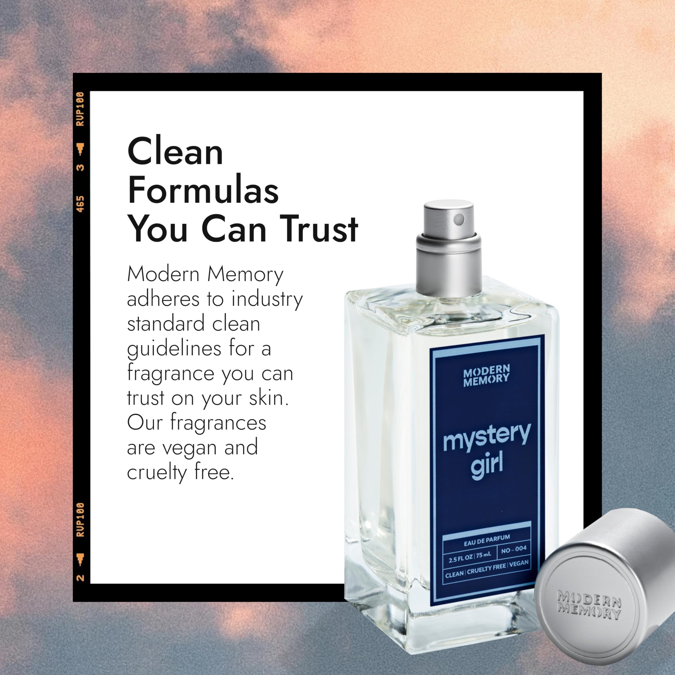 Modern Memory Mystery Girl Eau de Parfum for Women, 2.5 fl oz – Coffee, Jasmine & Amber