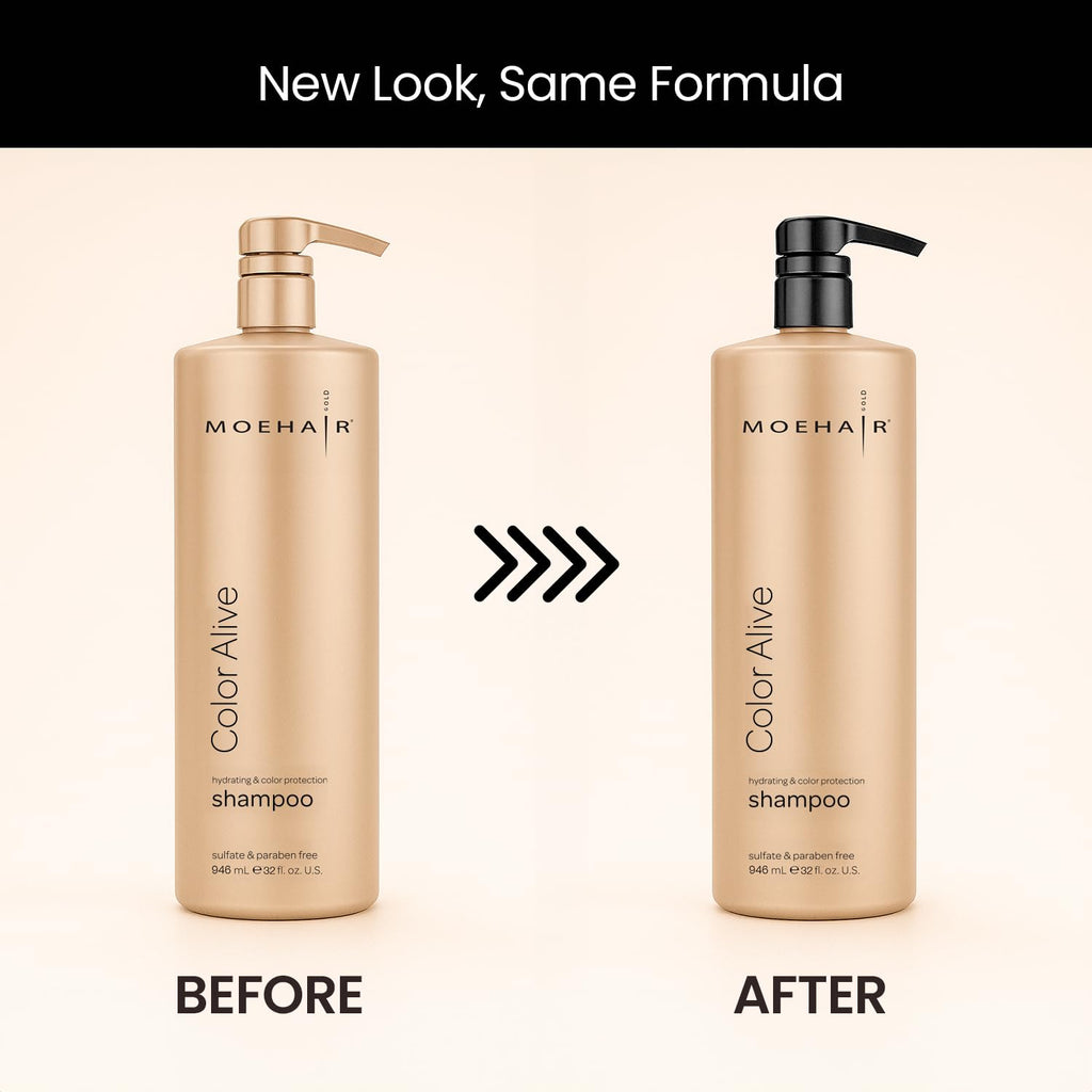 MOEHAIR Color Alive Shampoo — Color-Protecting Hydration for Color-Treated Hair (32 oz)