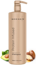 MOEHAIR Protein Infused Shampoo – Anti-Frizz, Moisturizing & Strengthening (32 Fl Oz)