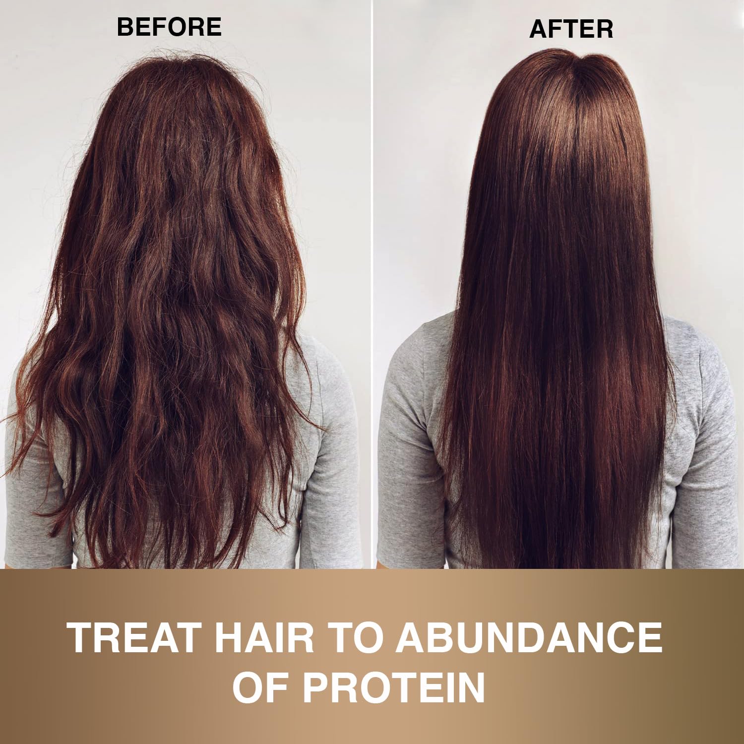 MOEHAIR Protein Infused Shampoo – Anti-Frizz, Moisturizing & Strengthening (32 Fl Oz)