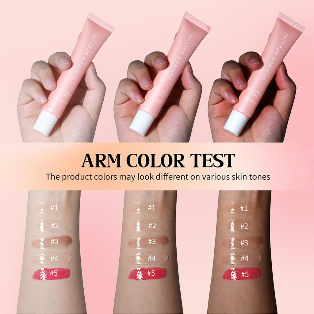 MoJinYuPm 5-Color Lip Balm Butter Set – Shea Butter & Avocado Oil, 5 Shades