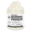 Mojo Spa Make Me a Morning Person Face & Body Scrub – Peppermint & Rosemary Scent, 10 oz