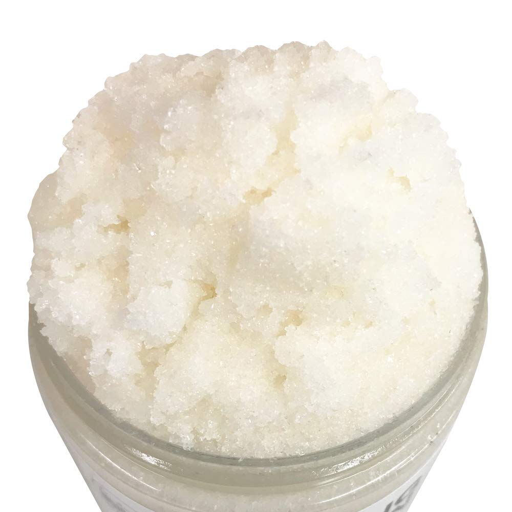 Mojo Spa Make Me a Morning Person Face & Body Scrub – Peppermint & Rosemary Scent, 10 oz