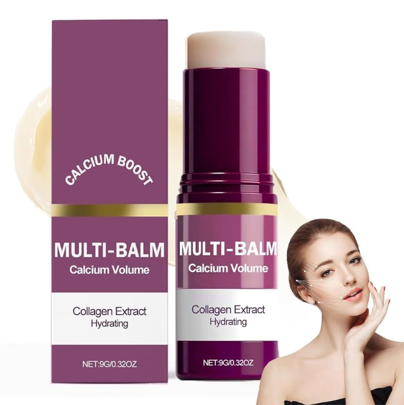 MOKA Cemenrete Multi-Balm Stick – Hydrating Collagen Extract with Calcium, 9g
