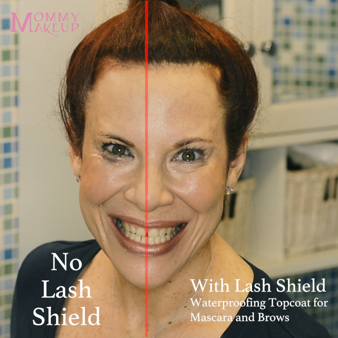 Lash Shield Waterproof Top Coat for Mascara & Brows | Mommy Makeup