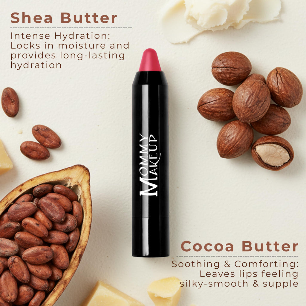 Mommy Makeup Triple Sticks – Lipstick, Cream Blush & Treatment (Mon Cherie)