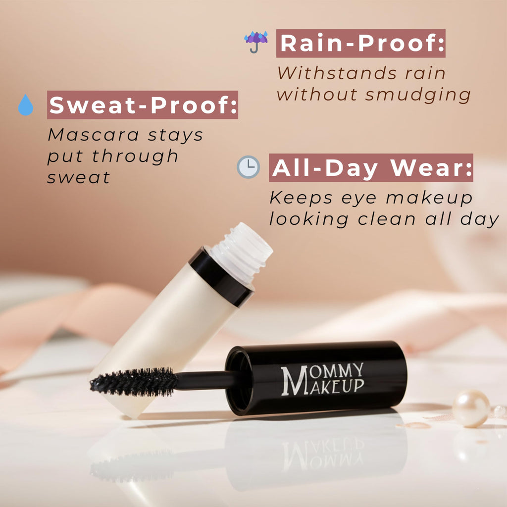Lash Shield Waterproof Top Coat for Mascara & Brows | Mommy Makeup