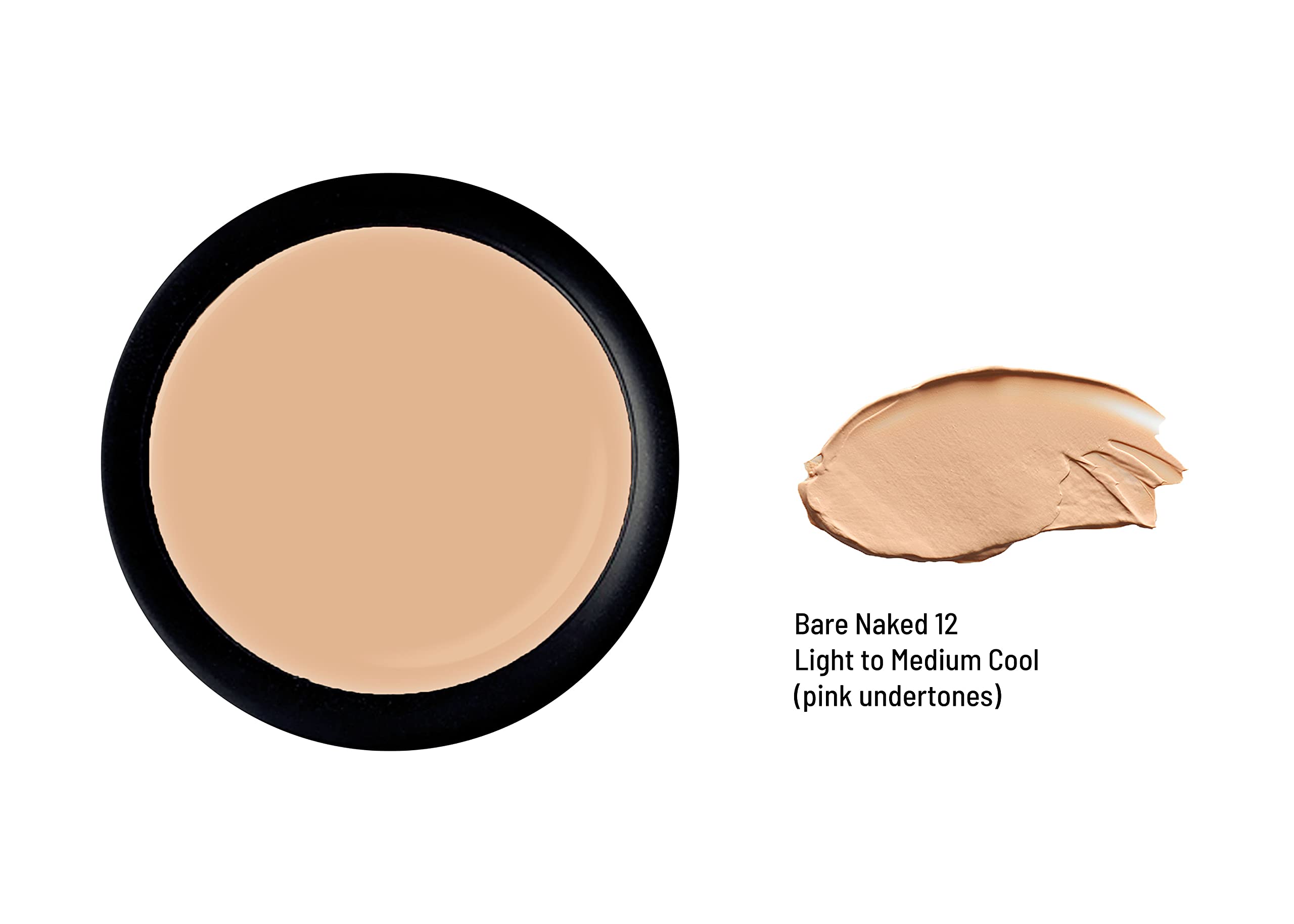 Mom's Secret 100% Natural Concealer – Organic, Vegan, Gluten Free, Cruelty Free | Made in USA | Bare Naked 12