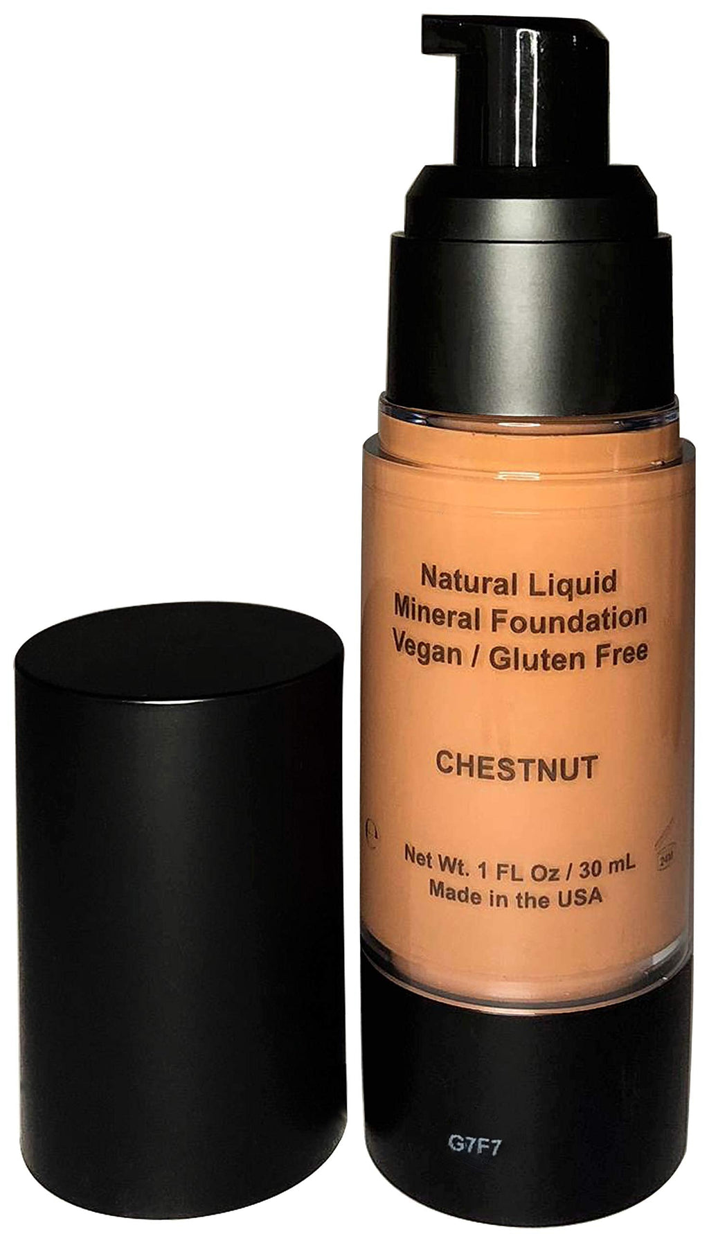 Mom's Secret 100% Natural Foundation – Chestnut, Aloe Based, Vegan, USA Made