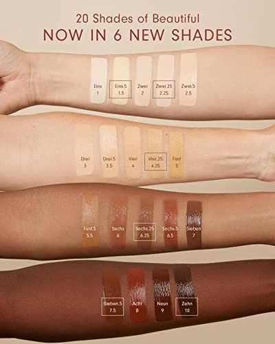 Monika Blunder Beauty Blunder Cover Foundation & Concealer — Shade 3.5 (Light/Medium, Neutral Pink Undertones) | Clean Beauty, Cruelty-Free, 0.62 oz