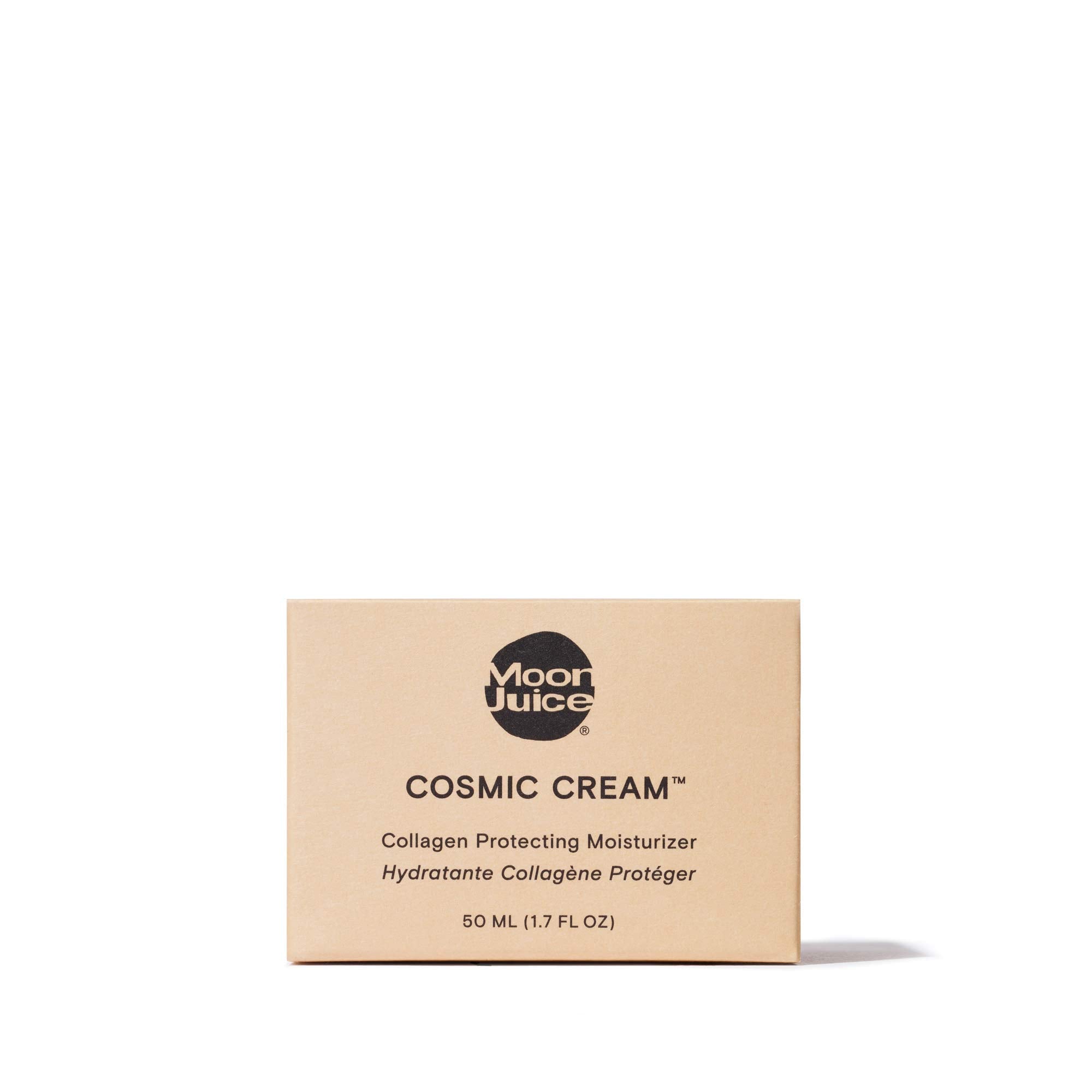 Moon Juice Cosmic Cream Vegan Moisturizer – Adaptogenic Dewy Lotion with Ashwagandha & Hyaluronic Acid